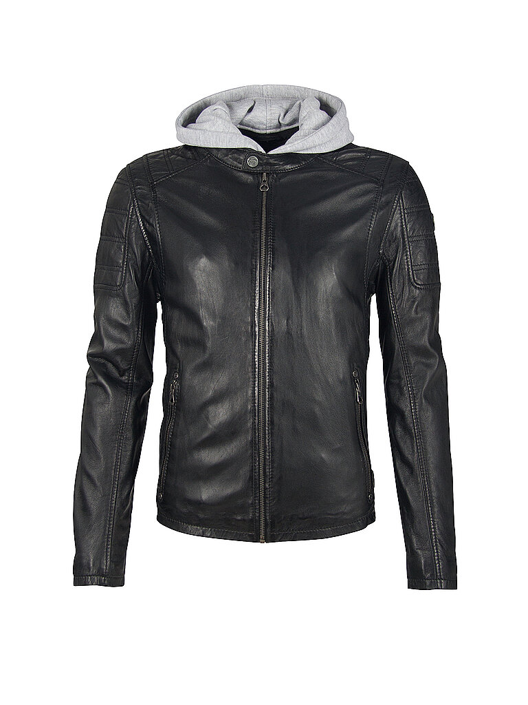 GIPSY BY MAURITIUS Lederjacke schwarz | XXL